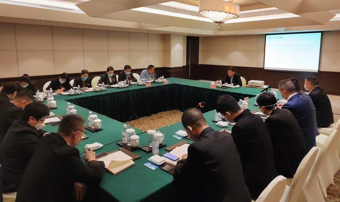 四川省立即博集团党委书记、董事长任丁赴下层联系点宣讲党的二十大精神